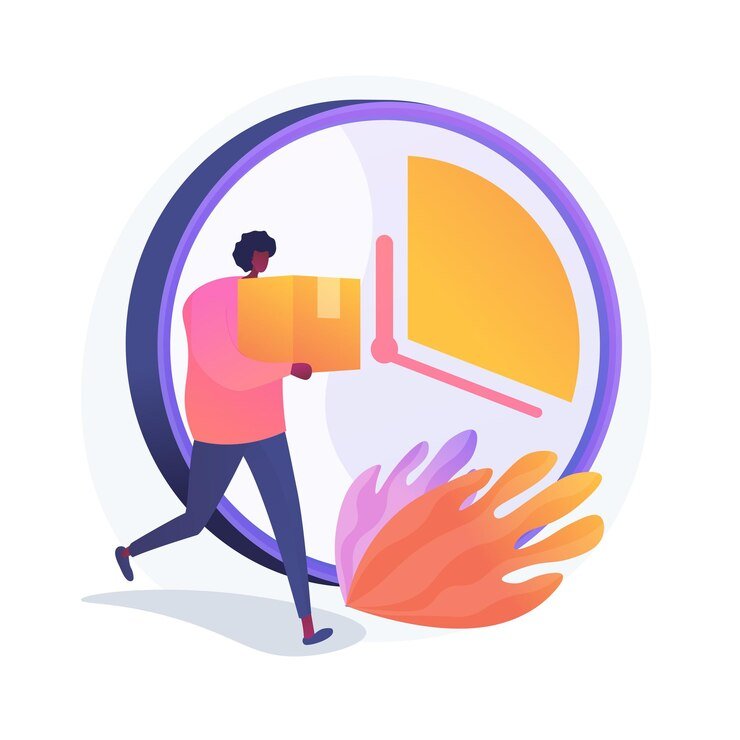 delivery vector image